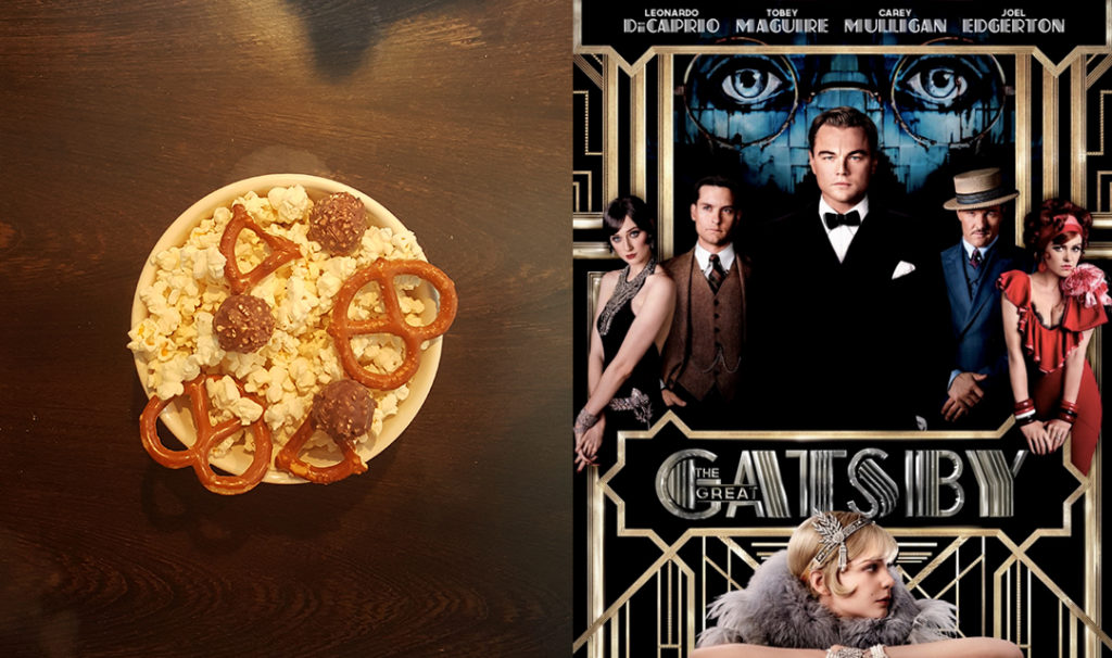 Popcorn + Great Gatsby