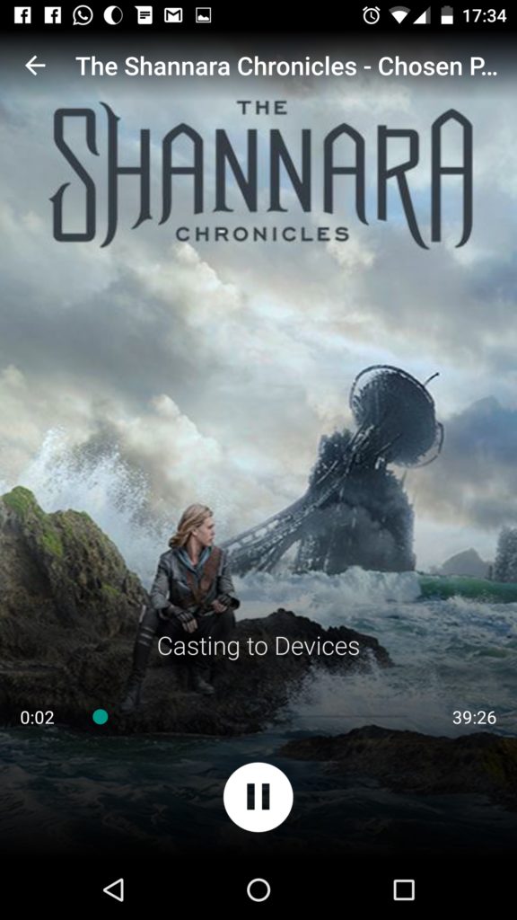 shannara on starzplay aapp streming on chromecast