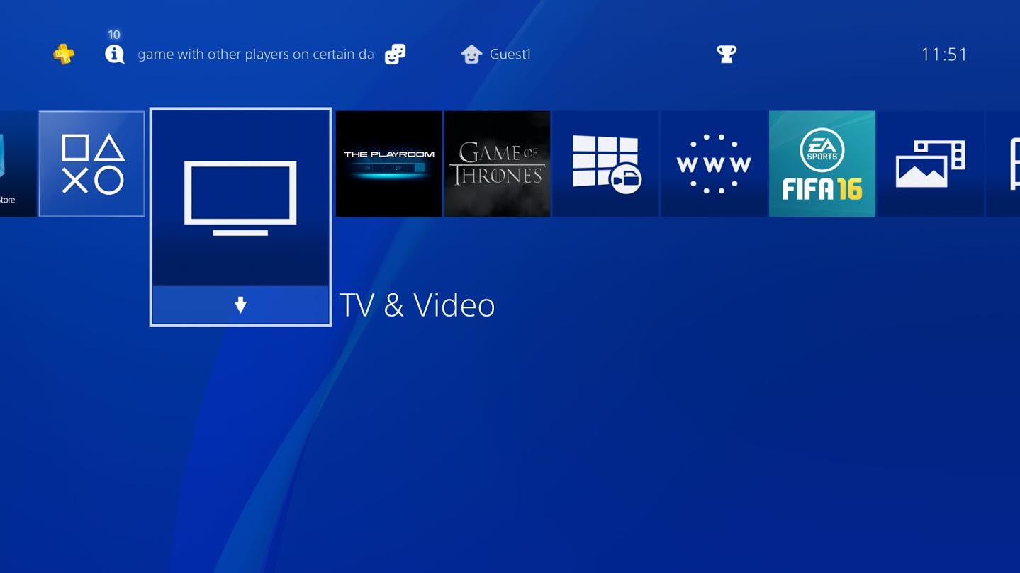 is there a showtime app for ps4