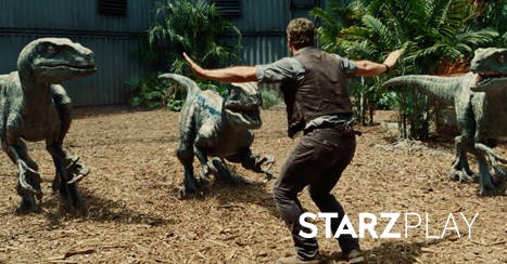 Jurassic World on STARZPLAY November 1