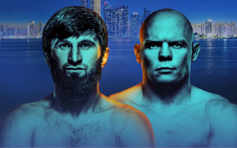 أنكالايف وغوسكوف يتصدران نزالات UFC في عودة مرتقبة إلى أبوظبي
